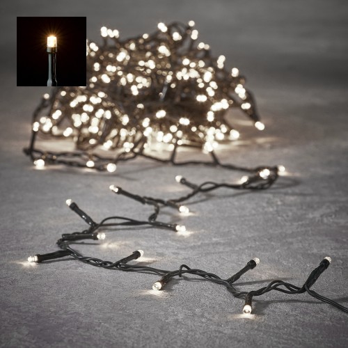 Гирлянда светодиодная нить String Light, 14 м, 8 режимов, 700 ламп (теплый, 83770) Luca lighting