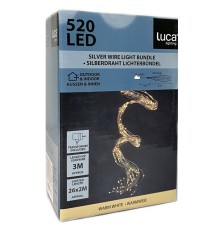 Гирлянда светодиодная «Хвост» String Light, 2 м, 520 ламп (теплый белый, 84927) Luca lighting