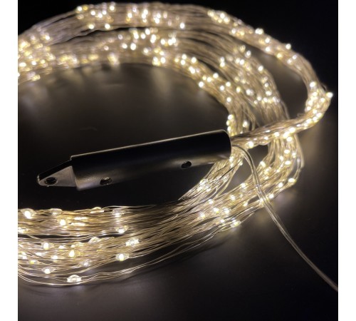 Гирлянда светодиодная «Хвост» String Light, 2 м, 520 ламп (теплый белый, 84927) Luca lighting