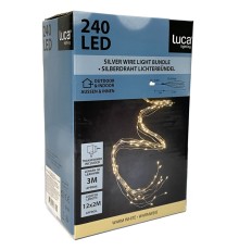 Гирлянда светодиодная «Хвост» String Light, 2 м, 240 ламп (теплый белый, 84077) Luca lighting