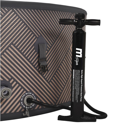 Надувной бассейн джакузи F-MO062W MSpa 173х65 см Mono 930 л, круглый, аэромассаж Надувной бассейн джакузи F-MO062W MSpa 173х65 см Mono 930 л, круглый, аэромассаж