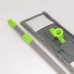 Швабра для уборки пола с насадкой из микрофибры ML1004-1 Mellor Step (серо-зеленая)