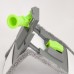Швабра для уборки пола с насадкой из микрофибры ML1004-1 Mellor Step (серо-зеленая)