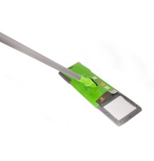 Швабра для уборки пола с насадкой из микрофибры ML1004-1 Mellor Step (серо-зеленая)