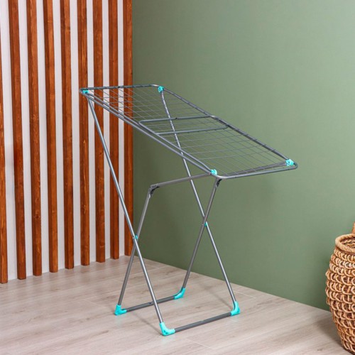 Сушилка для белья напольная 20 м NIKA СБ2 (197х54х111) серебряная