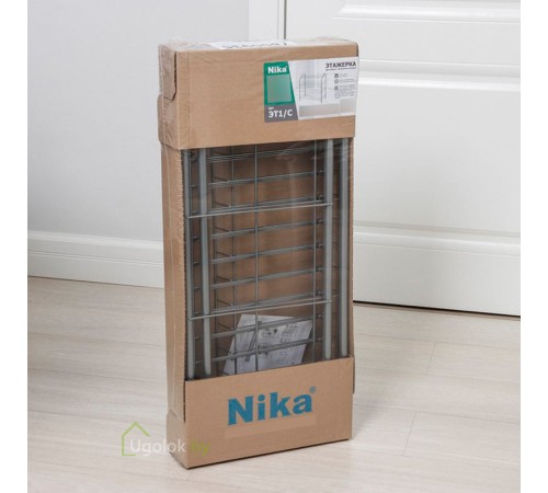 Этажерка для обуви NIKA (660x700x300) (серебро)