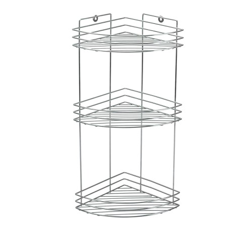 Полка угловая 3-х ярусная Rosenberg RUS-385299-3Zn (20*27*50 см)