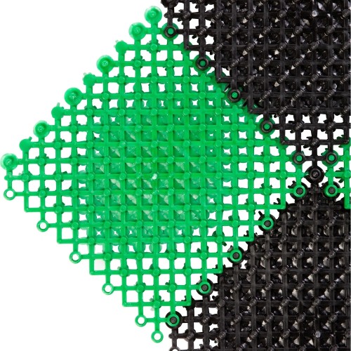 Коврик травка 12 секций 54х41х1,5 см Darel plastic КТ012 - фото 4 | Ugolok.by