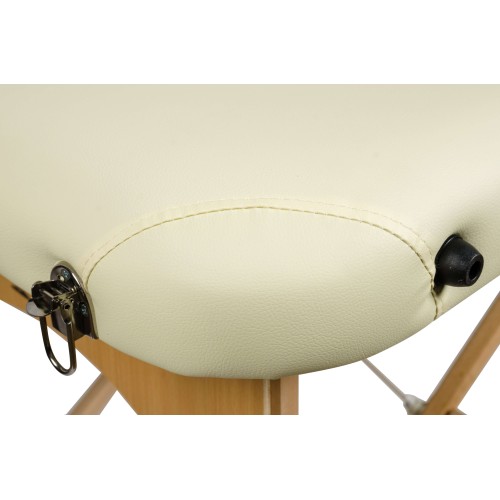 Массажный стол Atlas Sport складной 2-с 60 см деревянный + сумка в подарок (бежевый)