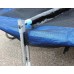 Батут Funfit (фанфит) PRO 252 см (УСИЛЕННЫЙ) с лестницей и длинными СКЛАДНЫМИ ножками