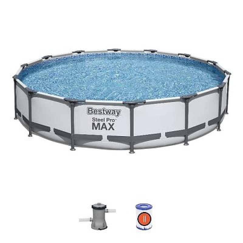 Бассейн каркасный Bestway 56595 Steel Pro MAX 427x84 см 56595 купить в Минске - интернет-магазин Ugolok.by