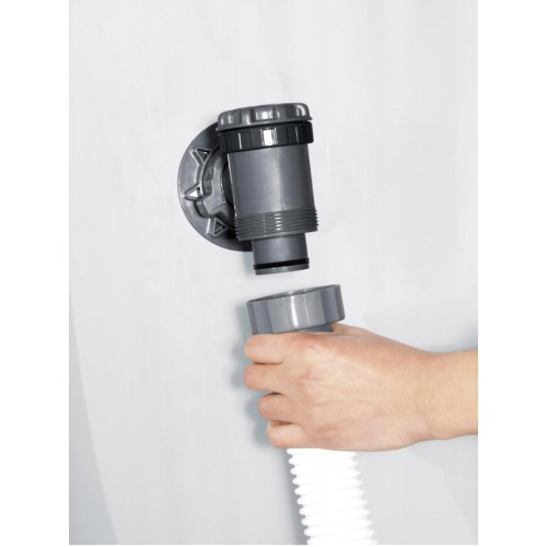 Шланг  Bestway 58368  для бассейна гофрированный с гайками 300см, D38мм