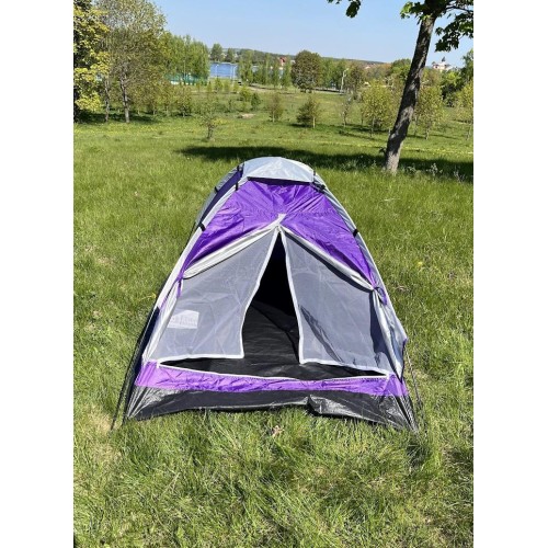 Палатка туристическая Сalviano ACAMPER DOMEPACK 4 purple