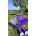 Палатка туристическая Сalviano ACAMPER DOMEPACK 4 purple