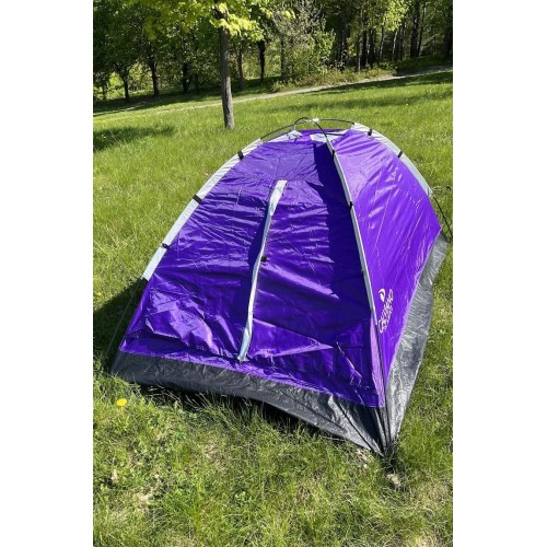 Палатка туристическая Сalviano ACAMPER DOMEPACK 4 purple