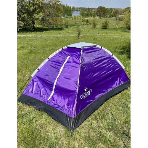 Палатка туристическая Сalviano ACAMPER DOMEPACK 4 purple