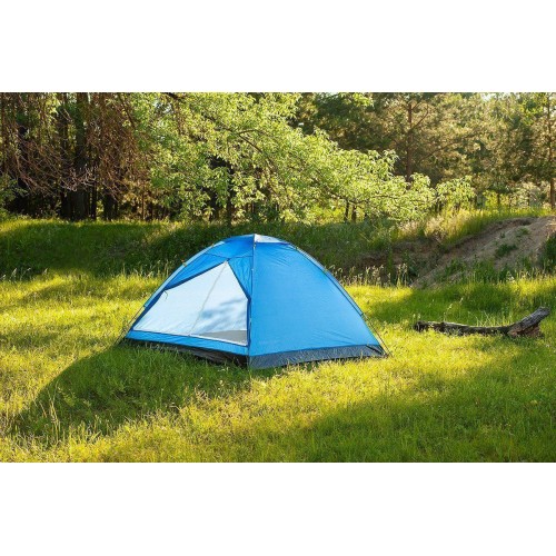 Палатка туристическая Сalviano ACAMPER DOMEPACK 4 blue