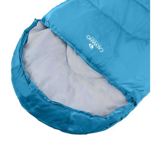 Спальный мешок ACAMPER BERGEN 300г/м2 turquoise-grey