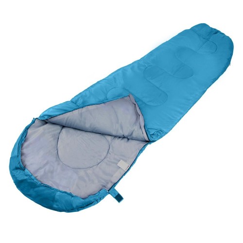 Спальный мешок ACAMPER BERGEN 300г/м2 turquoise-grey