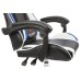 Вибромассажное кресло Calviano ASTI ULTIMATO black/white/blue
