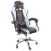 Вибромассажное кресло Calviano ASTI ULTIMATO black/white/blue
