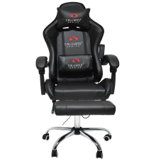 Вибромассажное кресло Calviano AVANTI ULTIMATO total black с подножкой