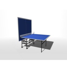 Теннисный стол всепогодный композитный на роликах WIPS Roller Outdoor Composite 61080 синий