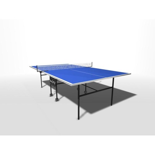 Теннисный стол всепогодный композитный на роликах WIPS Roller Outdoor Composite 61080 синий