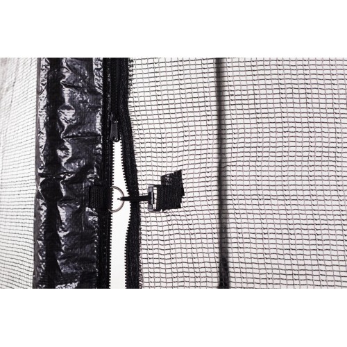 Батут Atlas Sport 312 см (10ft) BASIC (3 ноги) с внешней сеткой и лестницей GREEN