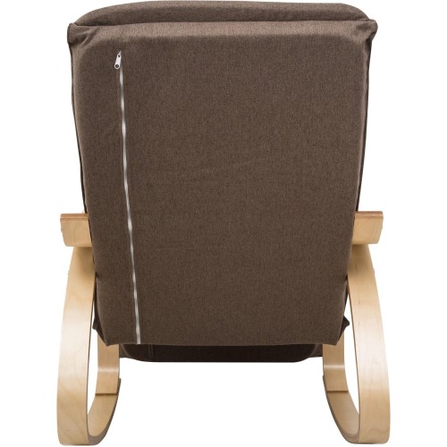 Кресло-качалка Calviano Comfort  1 коричневое