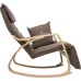 Кресло-качалка Calviano Comfort  1 коричневое