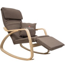 Кресло-качалка Calviano Comfort  1 коричневое