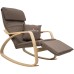 Кресло-качалка Calviano Comfort  1 коричневое