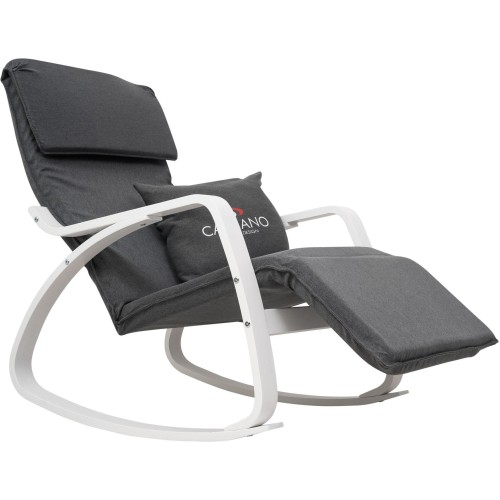 Кресло-качалка Calviano Comfort  1 серое