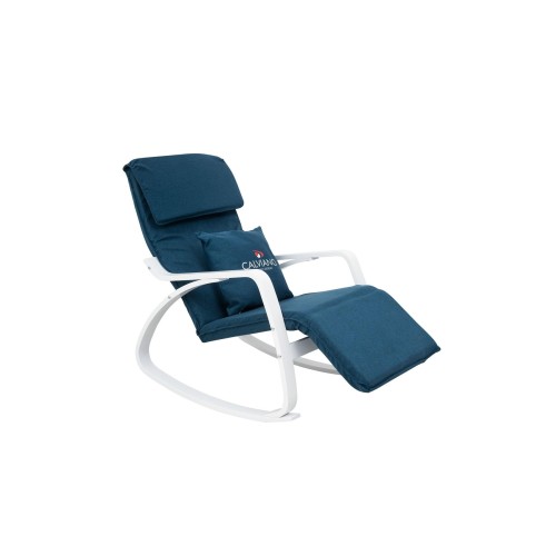 Кресло-качалка Calviano Comfort  1 синее