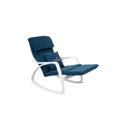 Кресло-качалка Calviano Comfort  1 синее