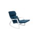 Кресло-качалка Calviano Comfort  1 синее