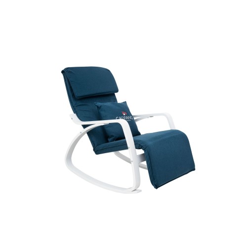 Кресло-качалка Calviano Comfort  1 синее