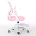 Кресло для сидения с регулировкой высоты Calviano Comfy розовое с подножкой
