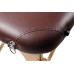 Массажный стол Atlas Sport складной 2-с 60 см деревянный + сумка в подарок (коричневый) 4816087401441 - фото 5 | Ugolok.by