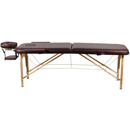Массажный стол Atlas Sport складной 2-с деревянный 70 см (темно-коричневый) 4816087401496 купить в Минске - интернет-магазин Ugolok.by