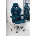 Вибромассажное кресло Calviano ASTI ULTIMATO light blue fabric