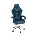 Вибромассажное кресло Calviano ASTI ULTIMATO light blue fabric