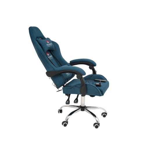 Вибромассажное кресло Calviano ASTI ULTIMATO light blue fabric 4816087401915 купить в Минске - интернет-магазин Ugolok.by