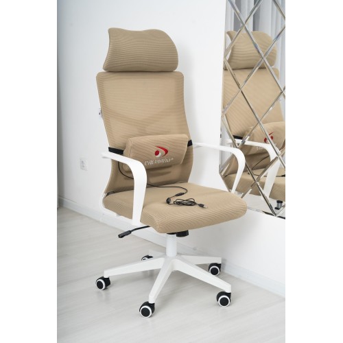 Вибромассажное кресло Calviano Milan Аir Beige