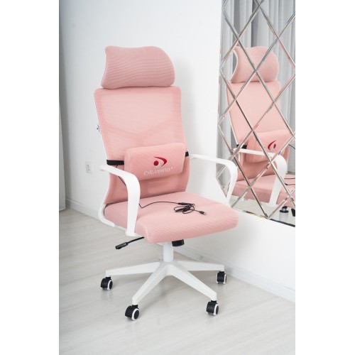Вибромассажное кресло Calviano Milan Аir Pink