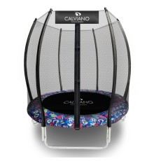 Батут пружинный с защитной сеткой Calviano 140 см - 4,5ft OUTSIDE master smile