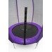 Батут пружинный с защитной сеткой Calviano 183 см - 6ft OUTSIDE master purple