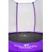 Батут пружинный с защитной сеткой Calviano 183 см - 6ft OUTSIDE master purple