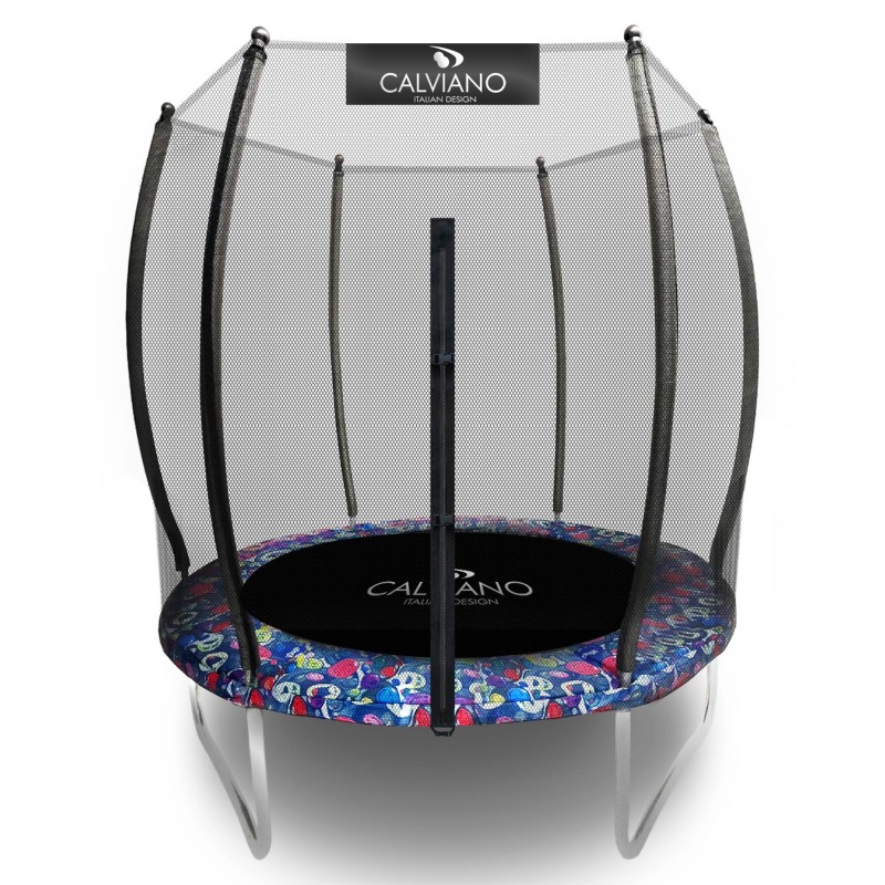 Батут пружинный с защитной сеткой Calviano 183 см - 6ft OUTSIDE master smile 4816087402714 купить в Минске - интернет-магазин Ugolok.by